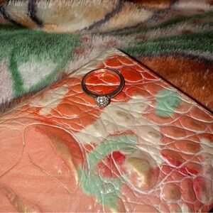 Silpada Petite Sterling Silver and Cubic Zirconia Disco Ball Ring Size 7